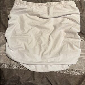 Swimsuits For All White Swim Skirt